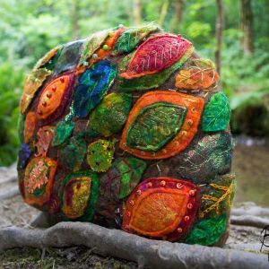 Felt art Helen Winter Textile Art