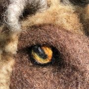 Custom Manx Loaghtan Sheep Sculpture