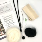 Handmade Little Panda Needle Felting Kit