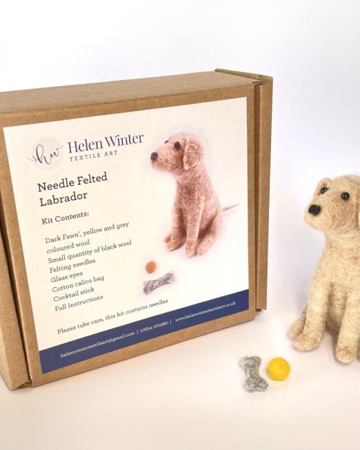 Labrador Dog Needle Felting Kit