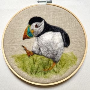 Felt art Helen Winter Textile Art