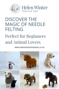 Discover the Magic of Needle Felting: Perfect for Beginners and Animal Lovers Helen Winter Textile Art