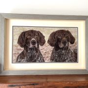 Needle Felted Pet Portrait Commission