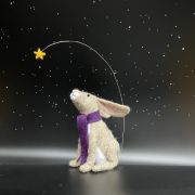Needle Felted Stargazing Hare PDF Downloadable Instructions