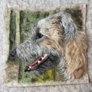 Needle Felted Pet Portrait Commission