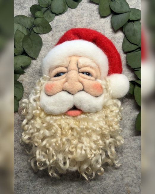 Hanging Father Christmas Decoration 2