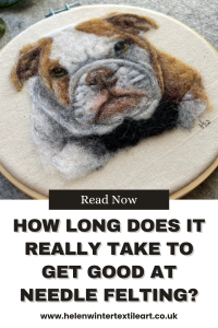 How Long Does It Really Take to Get Good at Needle Felting? Helen Winter Textile Art How Long Does It Really Take to Get Good at Needle Felting? Helen Winter Textile Art