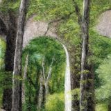 Groudle Glen Isle of Man – Needle Felted Wall Art